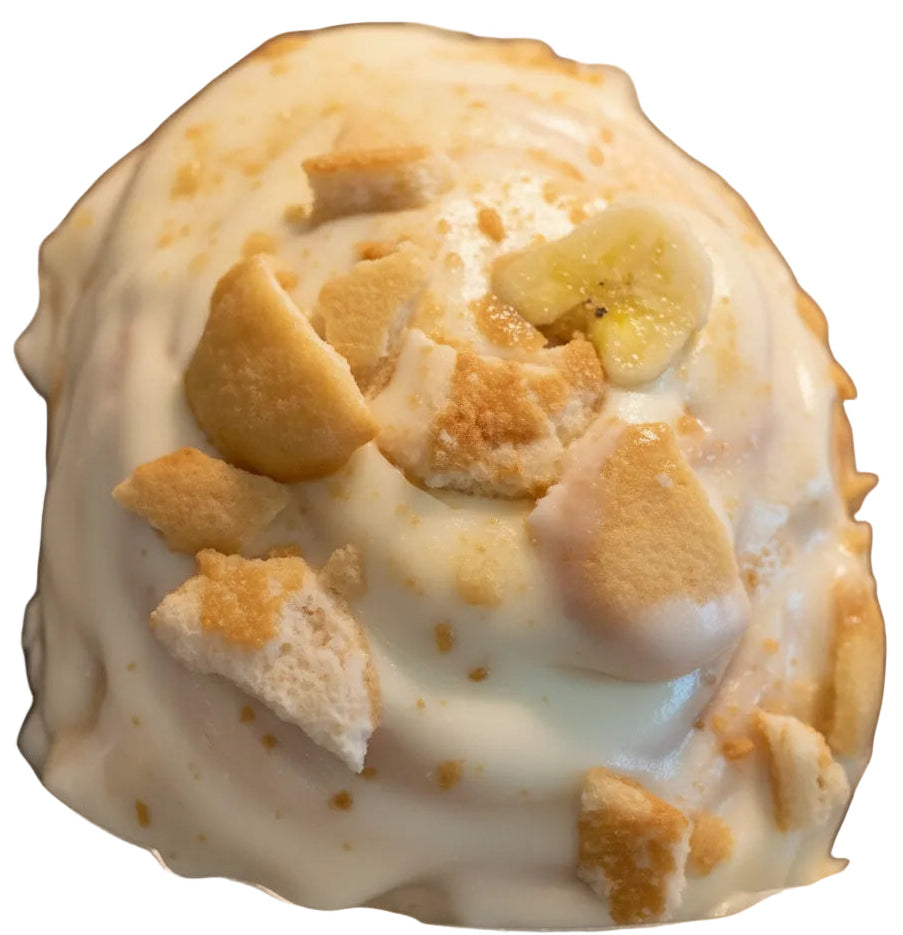 Banana Pudding Cinnamon Roll